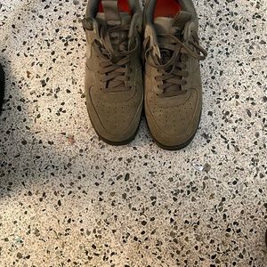 Olive Green Air Force ones no box no refunds